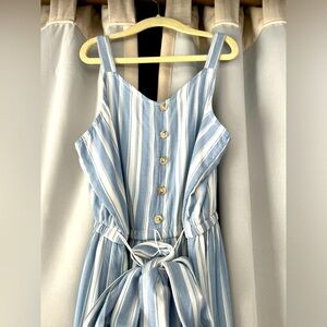 Justice Brand - Girls’ Striped Jumpsuit - Size 12